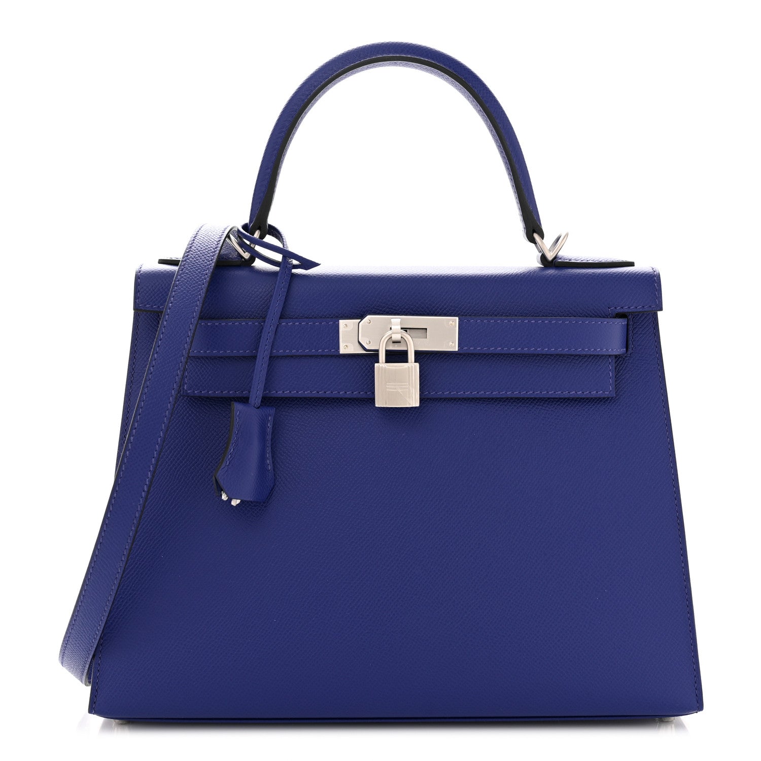 Hermes Epsom Kelly Sellier 28 Bleu Electrique 1 of 10