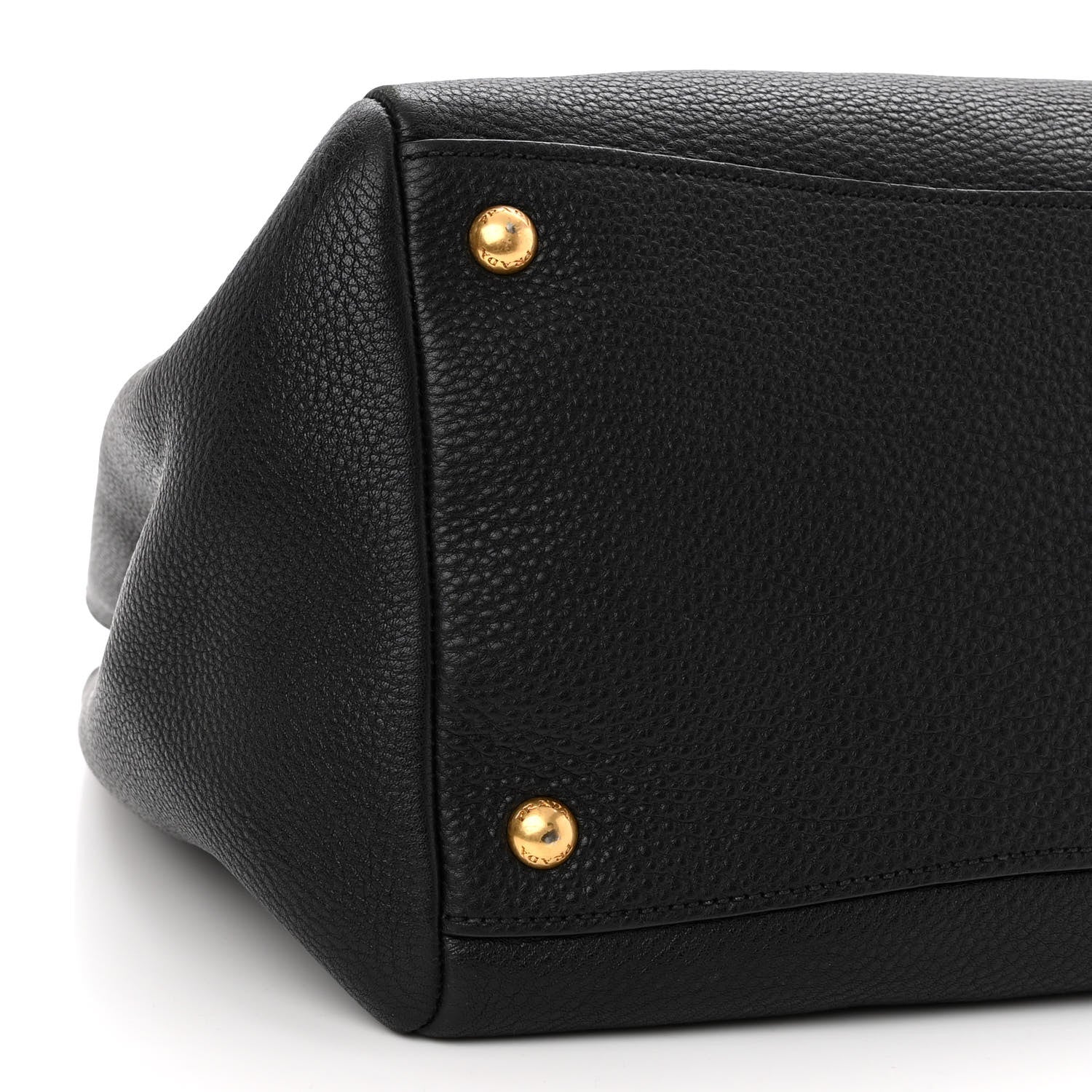 Prada Vitello Daino Shopping Satchel Black 8 of 11