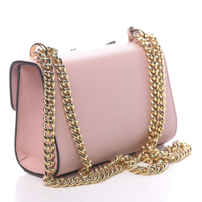 Gucci Calfskin Crystal Star Embroidered Small Padlock Shoulder Bag Perfect Pink Multicolor 3 of 11