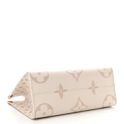 Louis Vuitton Monogram Dune Giant Onthego MM 4 of 11