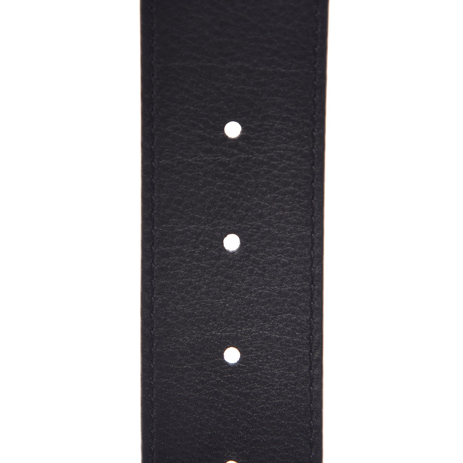 Louis Vuitton Calfskin Illusion Monogram 40mm LV Pyramide Belt 100 40 Navy Black 5 of 6