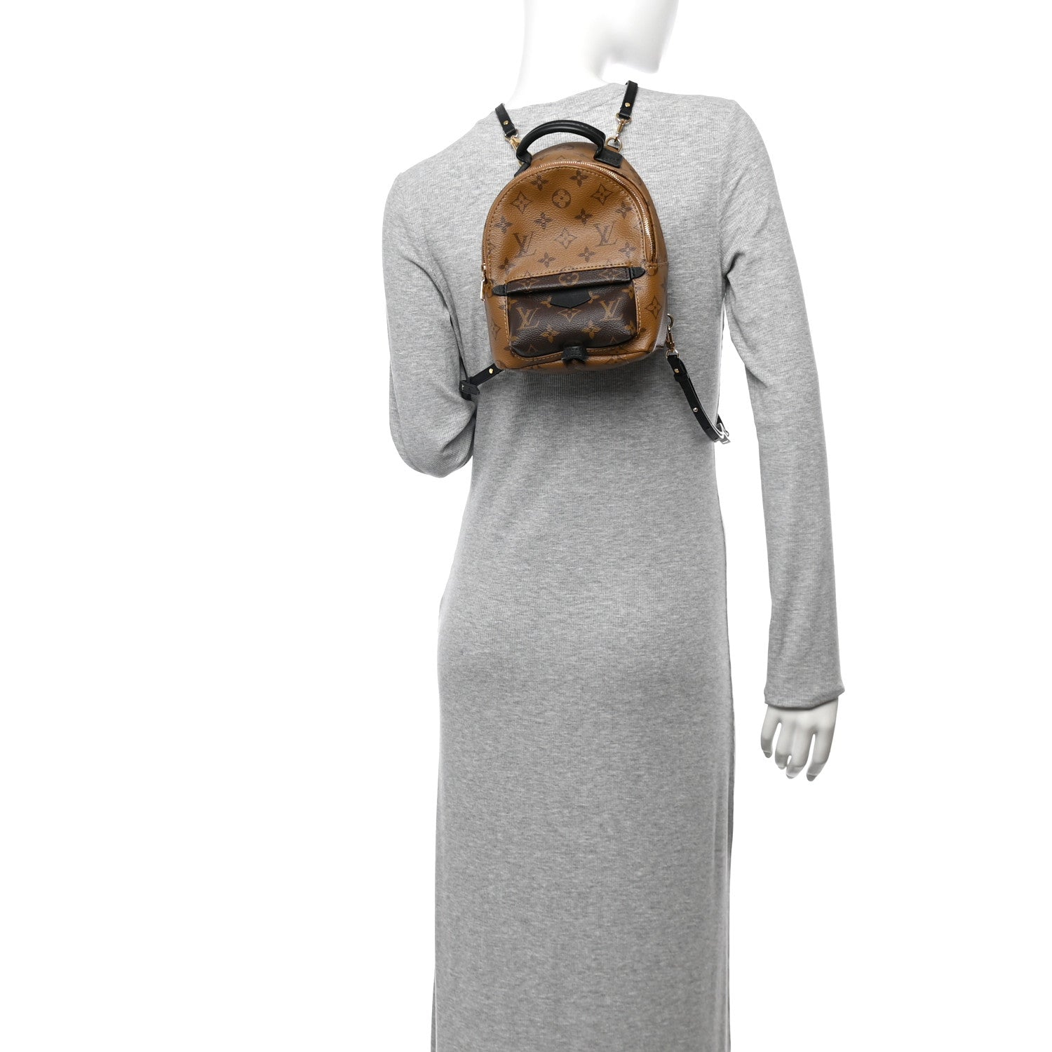 Louis Vuitton Reverse Monogram Palm Springs Backpack Mini 2 of 15
