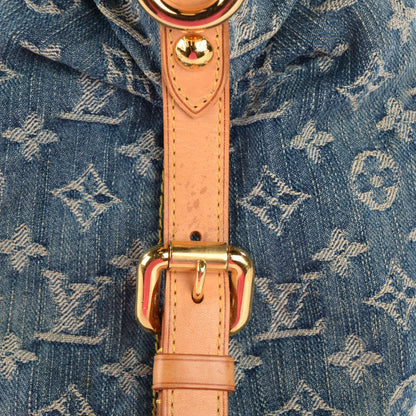 Louis Vuitton Denim Neo Cabby MM Blue 9 of 17