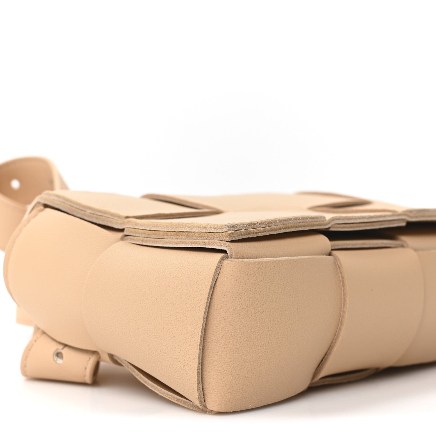 Bottega Veneta Nappa Maxi Intreccio The Belt Cassette Bag Almond 7 of 8