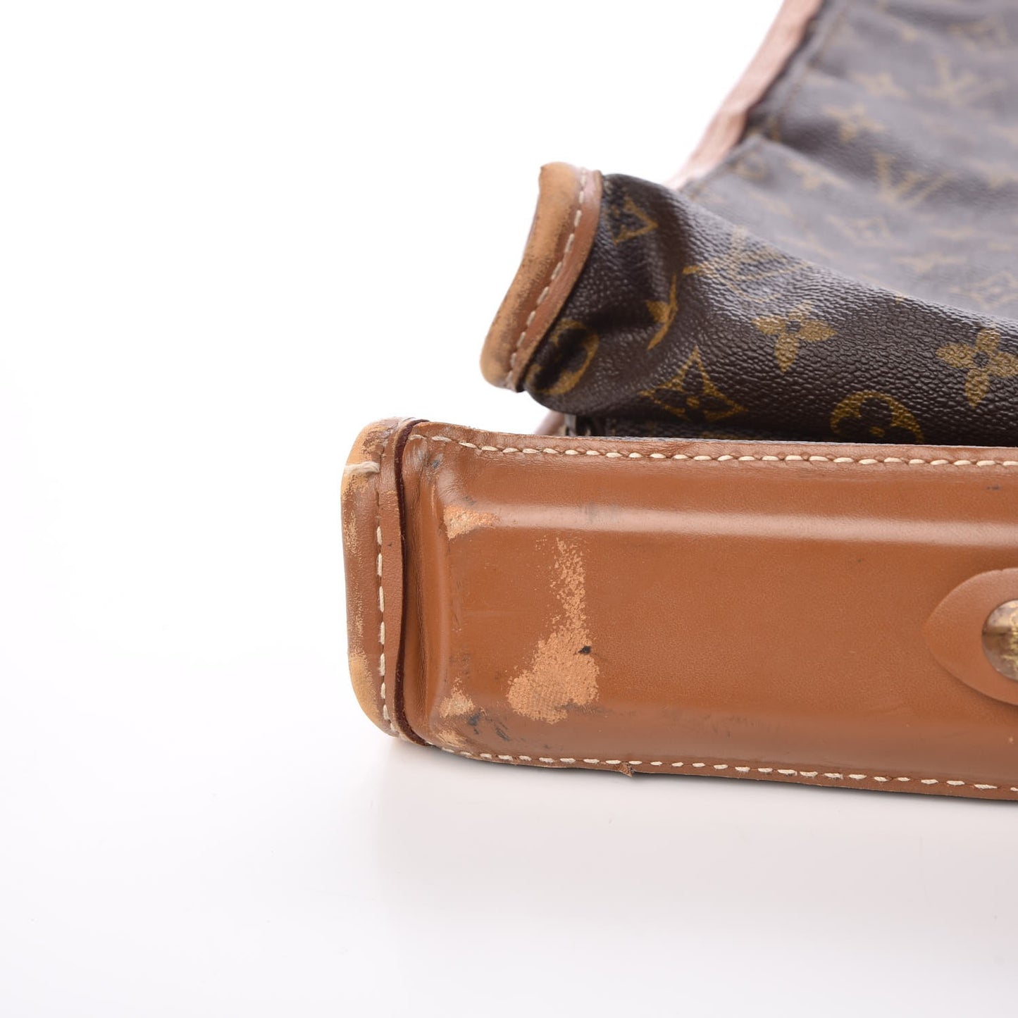 French Company Monogram Garment Bag
