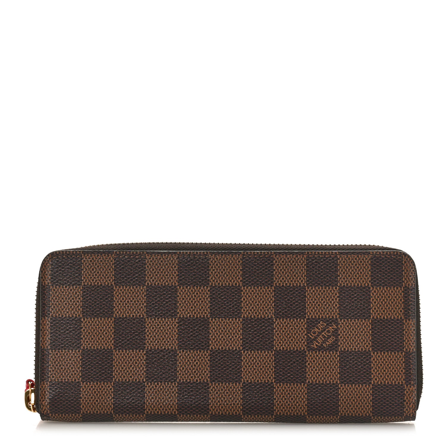 Louis Vuitton Damier Ebene Clemence Wallet 1 of 9