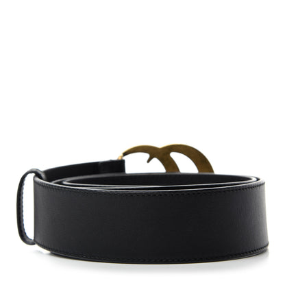 Gucci Calfskin Double G 40mm Belt 85 34 Black 2 of 3