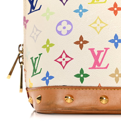 Louis Vuitton Monogram Multicolor Alma White 12 of 21