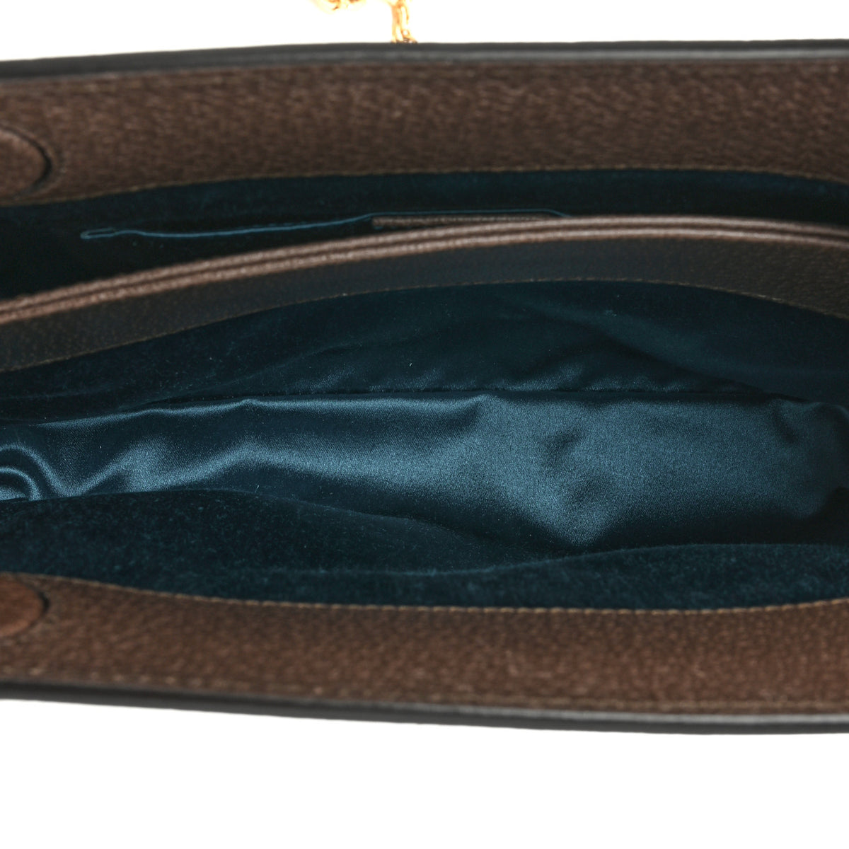 GG Supreme Monogram Web Small Ophidia Chain Shoulder Bag Brown
