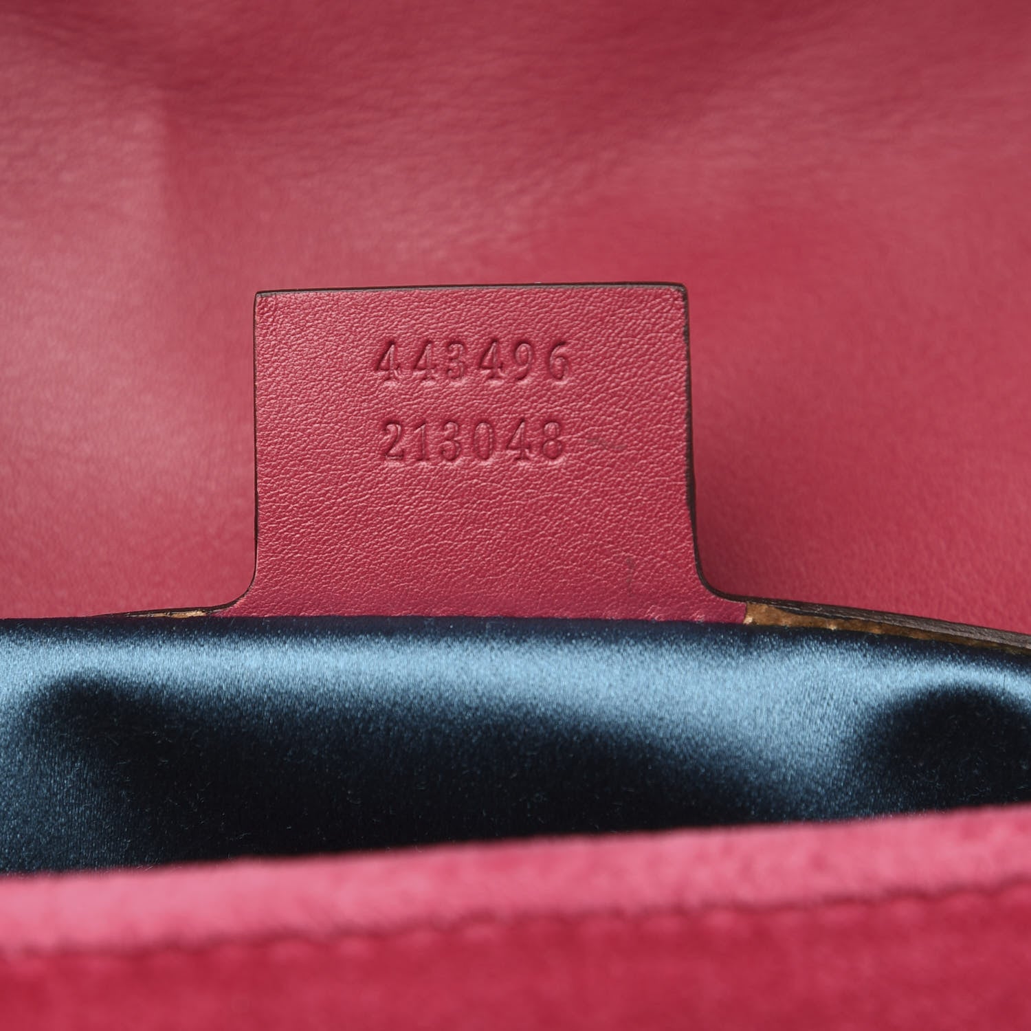 Gucci Velvet Matelasse Blind for Love Embroidered Medium GG Marmont Shoulder Bag Light Raspberry Rose Multicolor 6 of 9
