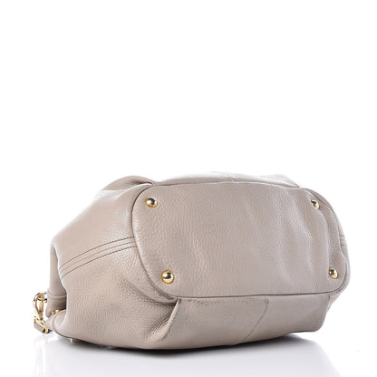 Prada Vitello Daino Shoulder Bag Grey 5 of 21