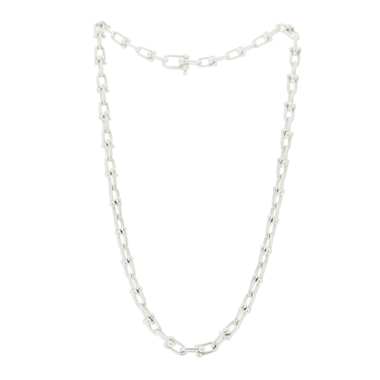 Sterling Silver Small HardWear Link Necklace