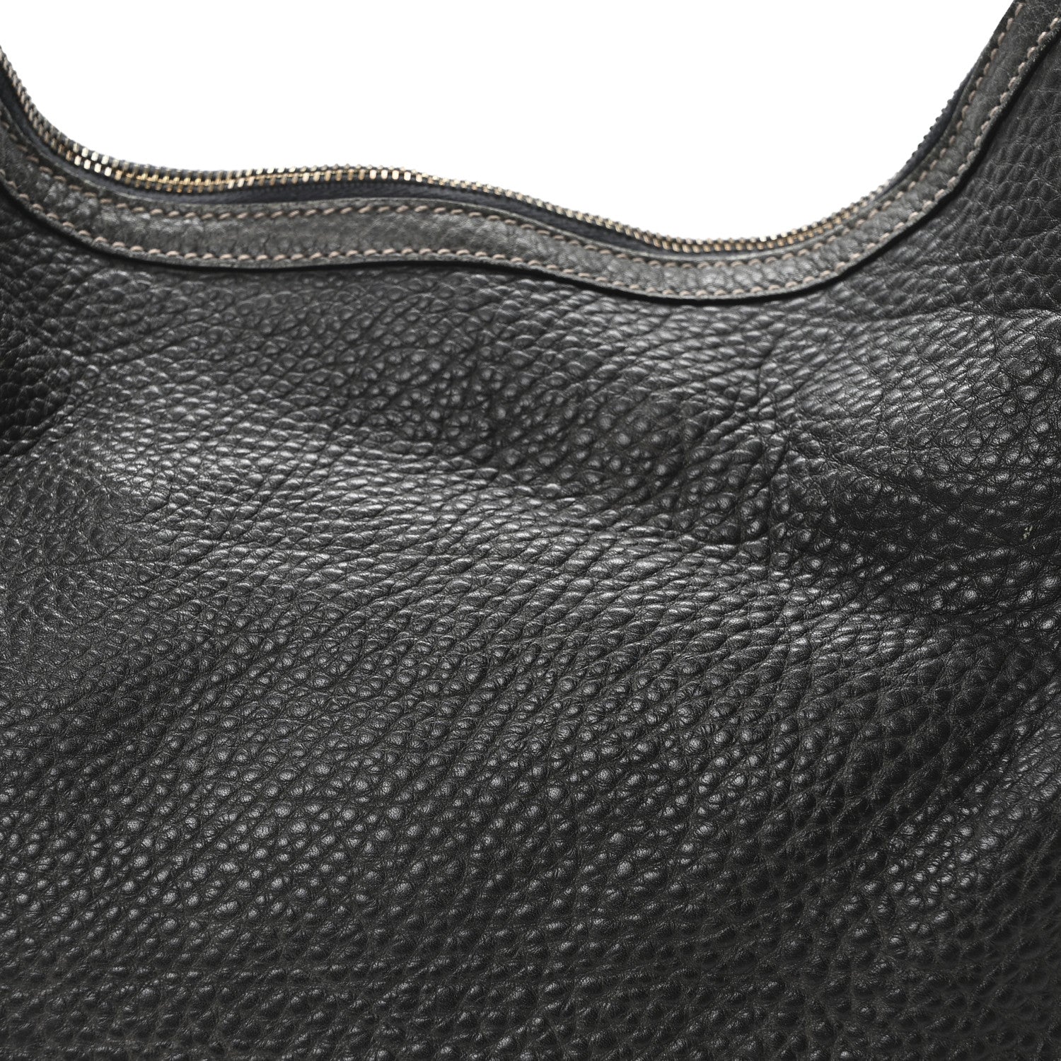 Gucci Pebbled Calfskin Medium Pelham Hobo Black 8 of 10