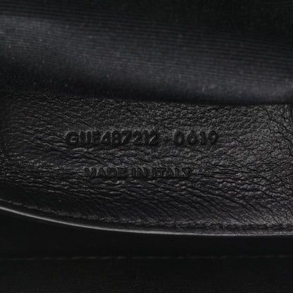 Saint Laurent Sheepskin Matelasse Chevron Monogram Monochrome Large College Satchel Black 6 of 12