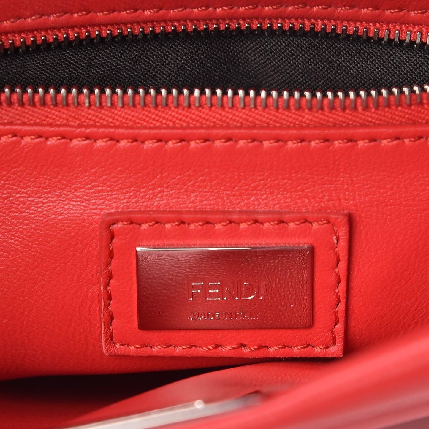 Nappa Mini Peekaboo Iconic Satchel Fiamma