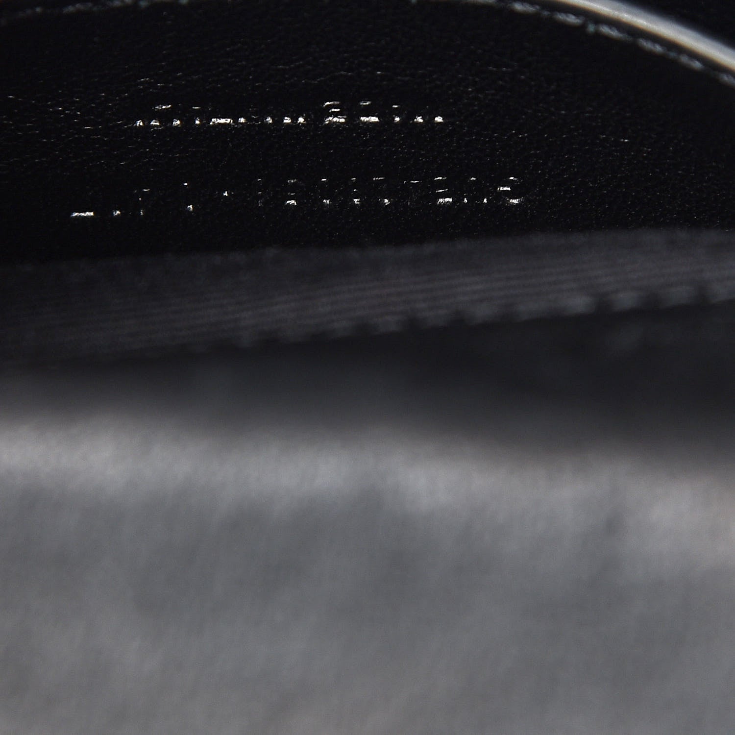 Saint Laurent Sheepskin Matelasse Chevron Monogram Monochrome Medium College Bag Black 6 of 11