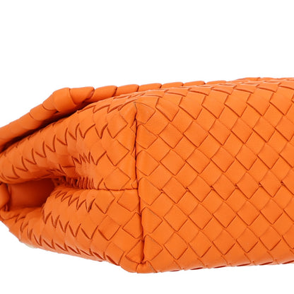 Bottega Veneta Nappa Intrecciato Baby Olimpia Shoulder Bag Orange 10 of 11