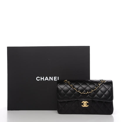 Chanel Caviar Quilted Small Double Flap Black 11 of 11