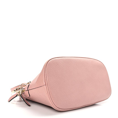 Gucci Dollar Calfskin Small GG Charm Dome Bag Soft Pink 4 of 9