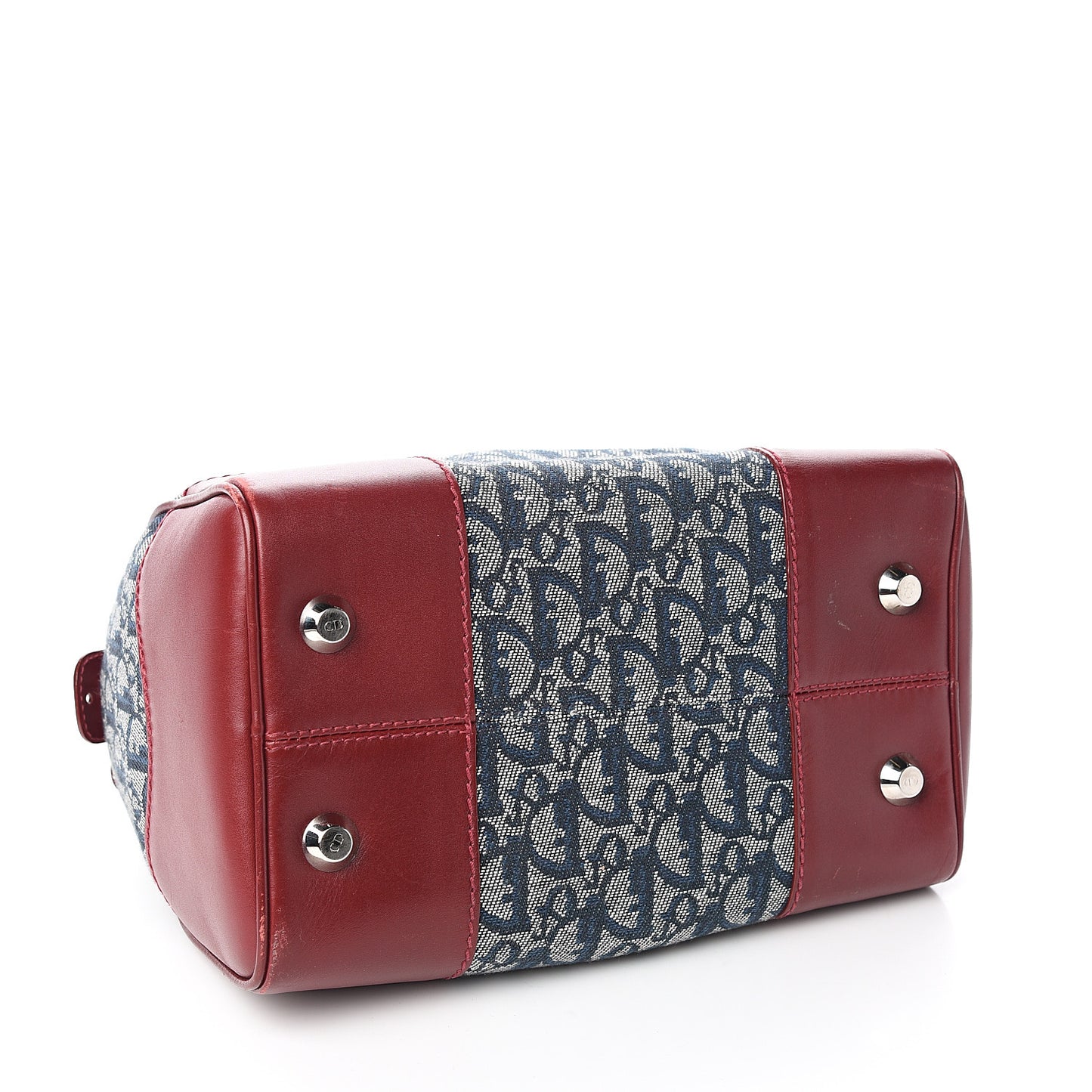 Monogram Boston Navy Red
