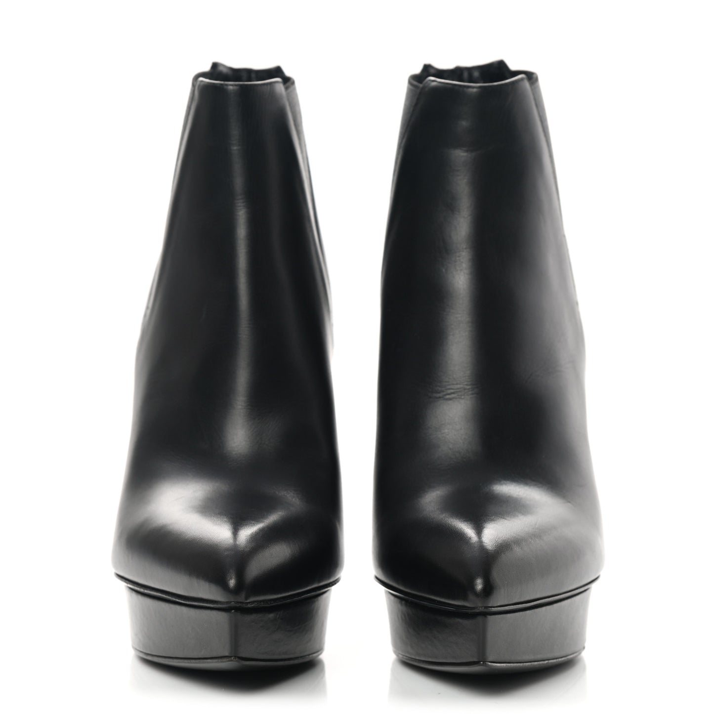 Calfskin Classic Paris Ela 110 Ankle Boots 36 Black