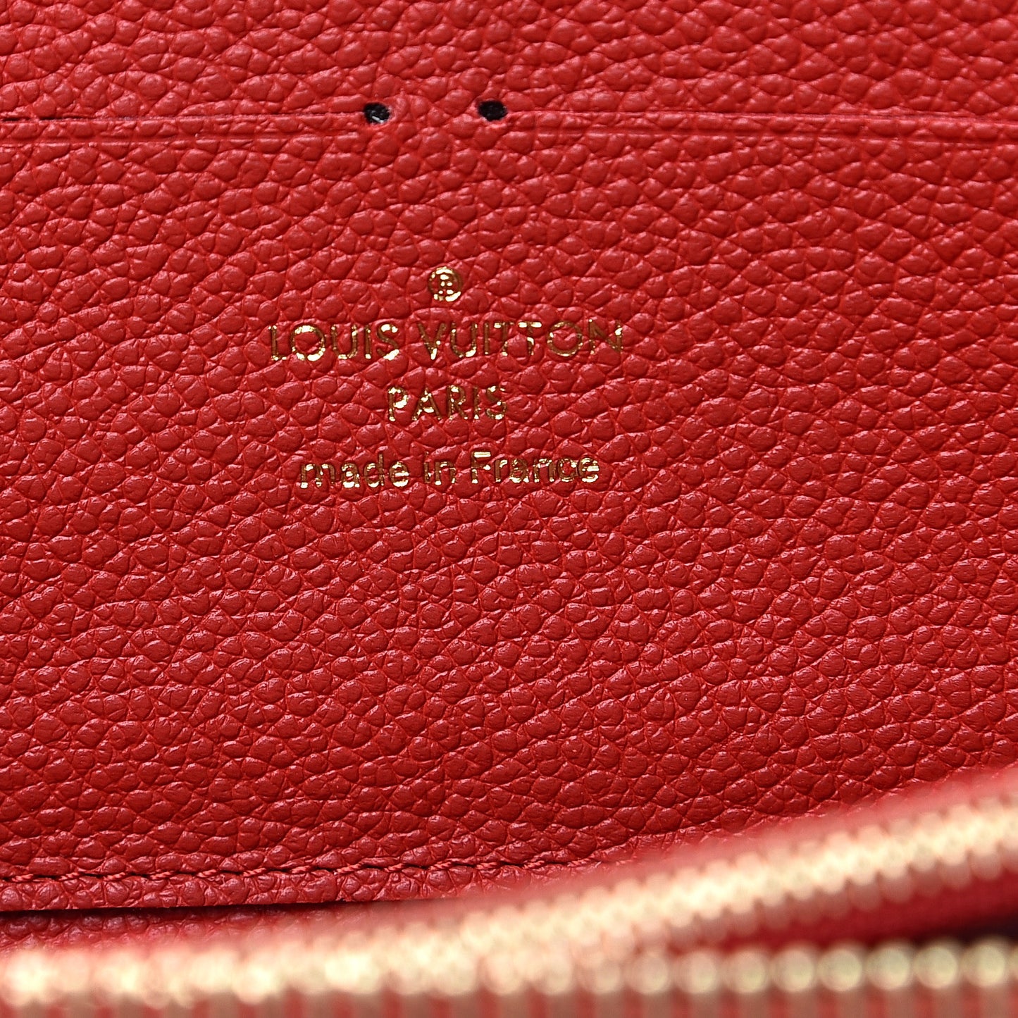 Empreinte Clemence Wallet Cherry