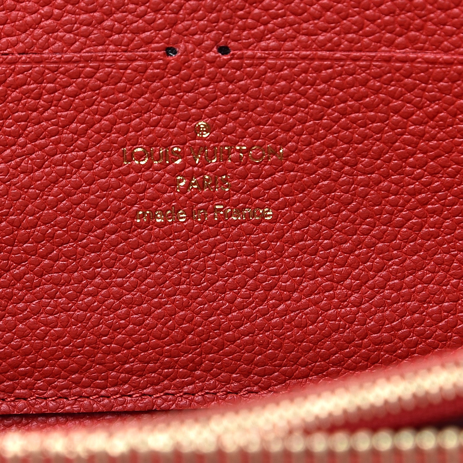 Louis Vuitton Empreinte Clemence Wallet Cherry 5 of 7