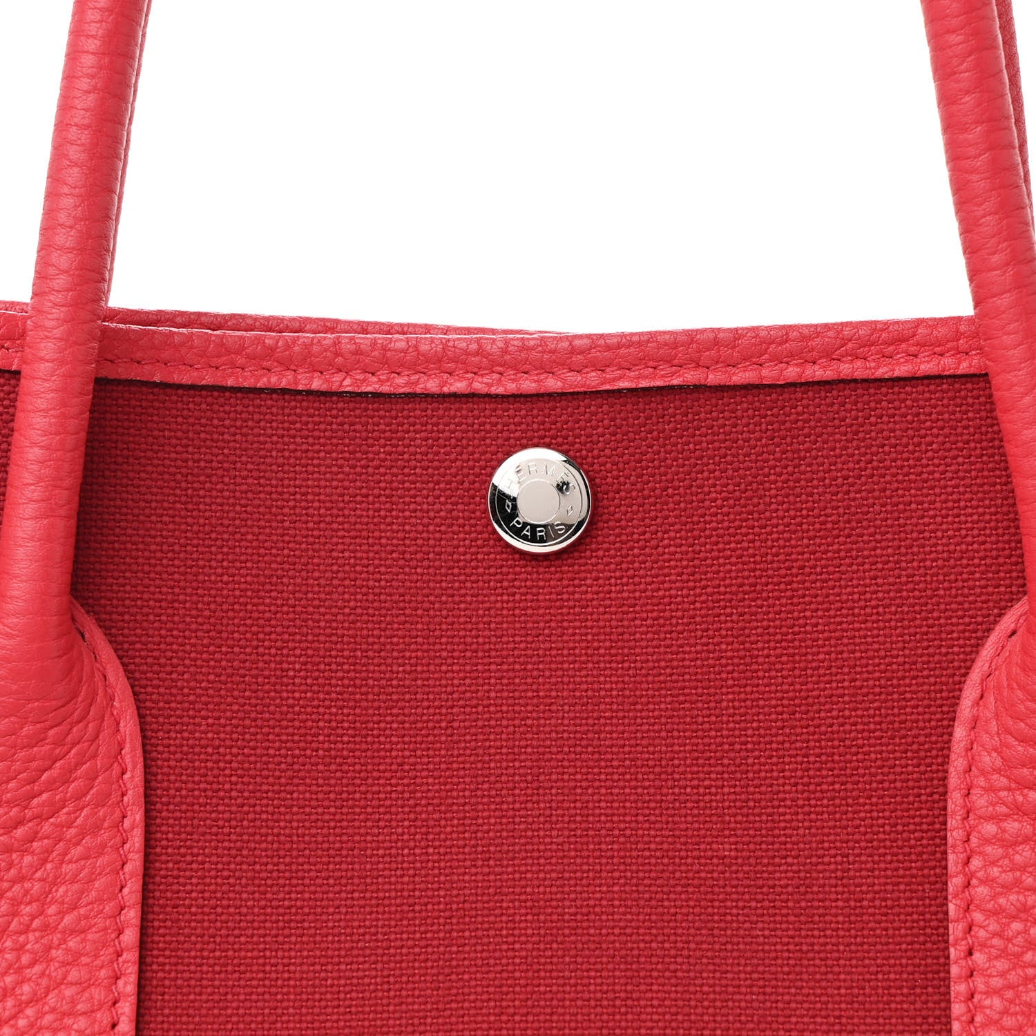 Hermes Toile Militaire Negonda Garden Party 30 TPM Rouge Grenat Bougainvillea 8 of 12