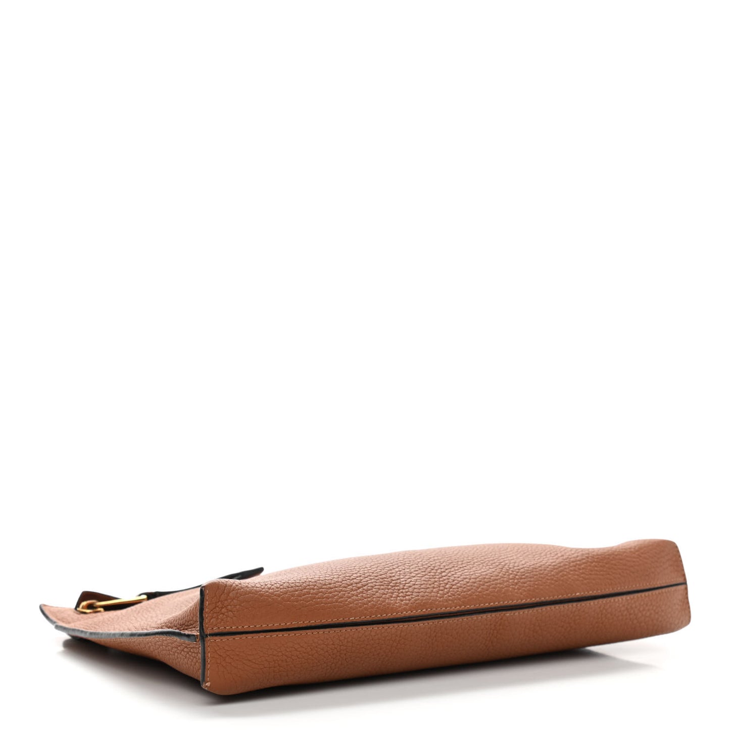 Calfskin T Pouch Tan
