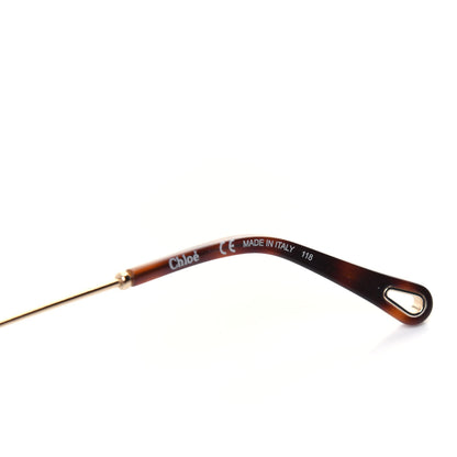 Chloe Octagonal Sunglasses CE132S Gold 6 of 7