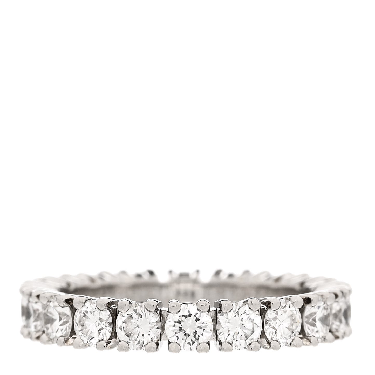 Platinum Diamond 1.39ct Destinee Wedding Band Ring 46 3.75