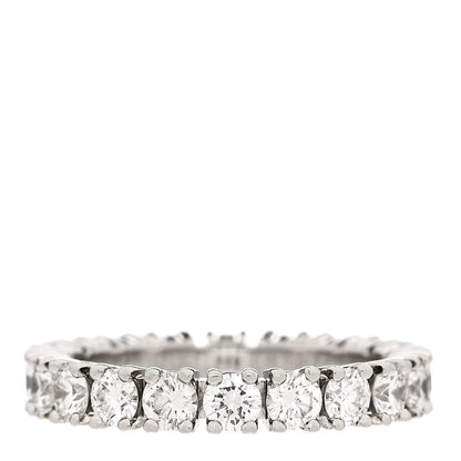 Cartier Platinum Diamond 1.39ct Destinee Wedding Band Ring 46 3.75 1 of 5