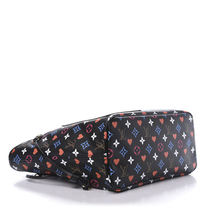 Louis Vuitton Game On Neverfull MM Black 4 of 10