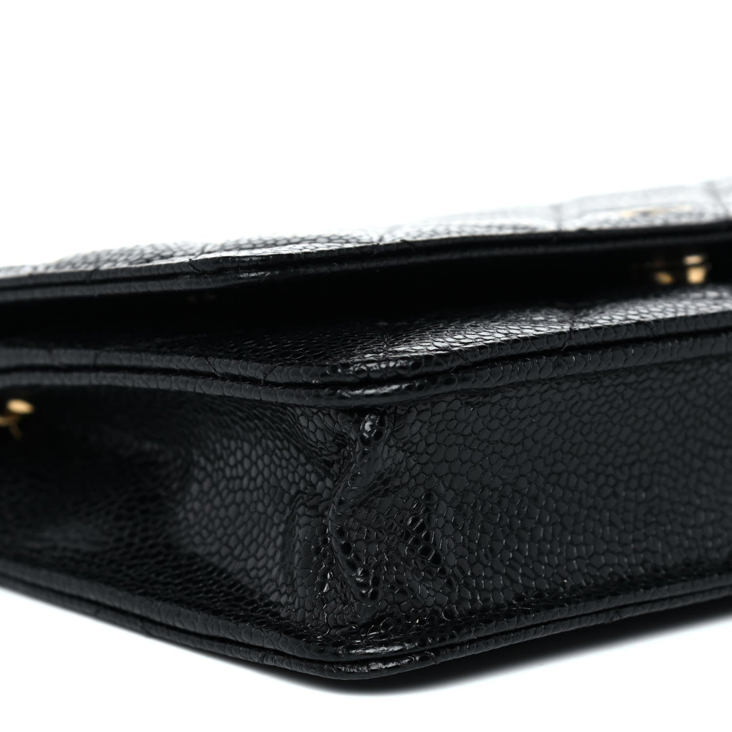 Chanel Caviar Quilted Wallet On Chain WOC Black 9 of 11