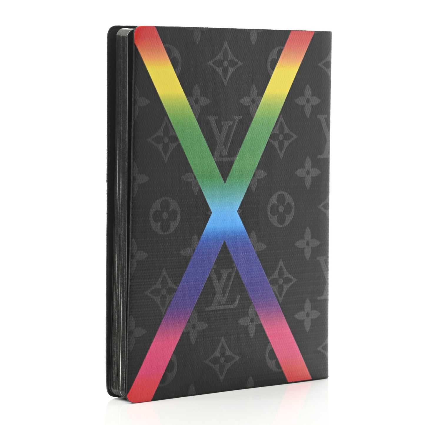 Monogram Eclipse Rainbow Clemence Notebook MM