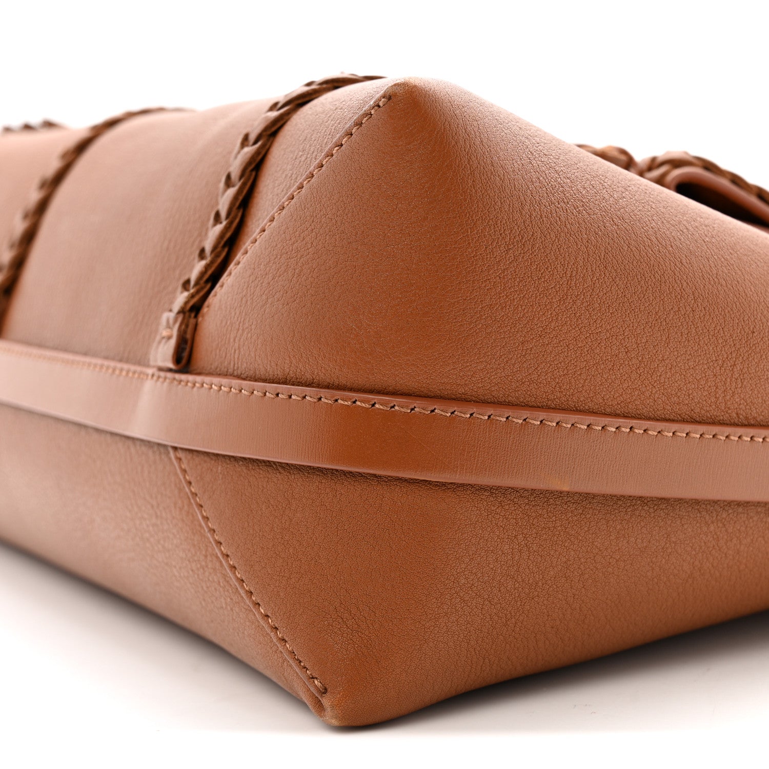 Chloe Grained Calfskin Large Penelope Shoulder Bag Caramel 11 of 17