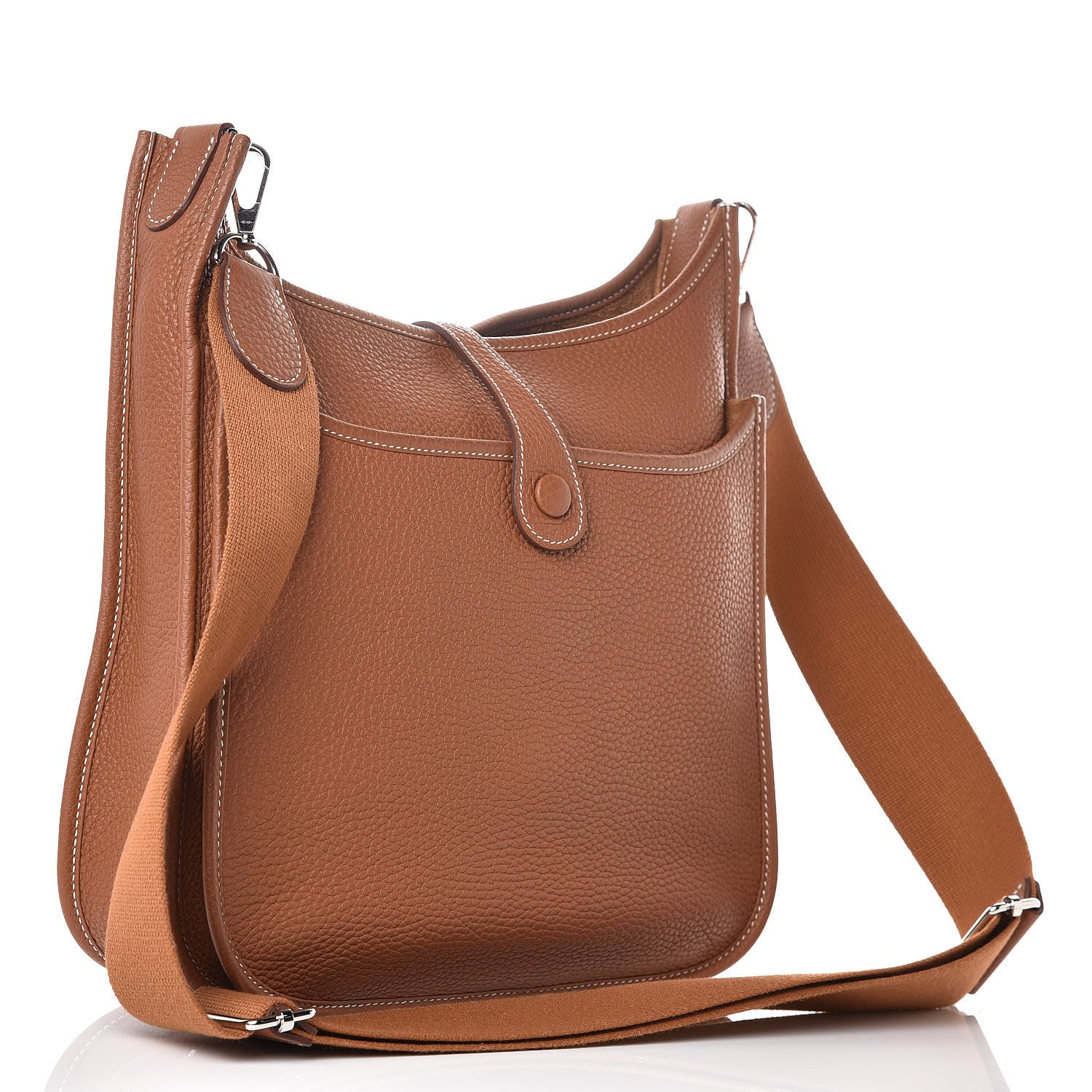 Hermes Taurillon Clemence Evelyne III PM Gold 3 of 8