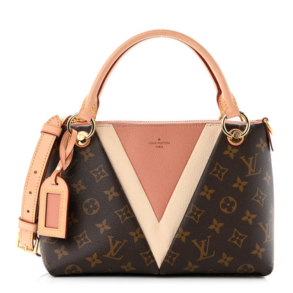 Louis Vuitton Monogram V Tote BB Cream Peach 1 of 9