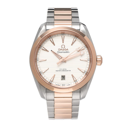 Omega Stainless Steel 18K Sedna Gold 38mm Seamaster Aqua Terra Co-Axial Automatic Watch 220.20.38.20.02.001 1 of 6