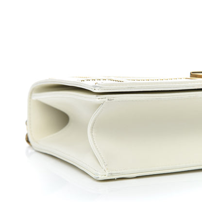 Christian Dior Lambskin Studded Medium Diorama Flap Bag Latte 5 of 11