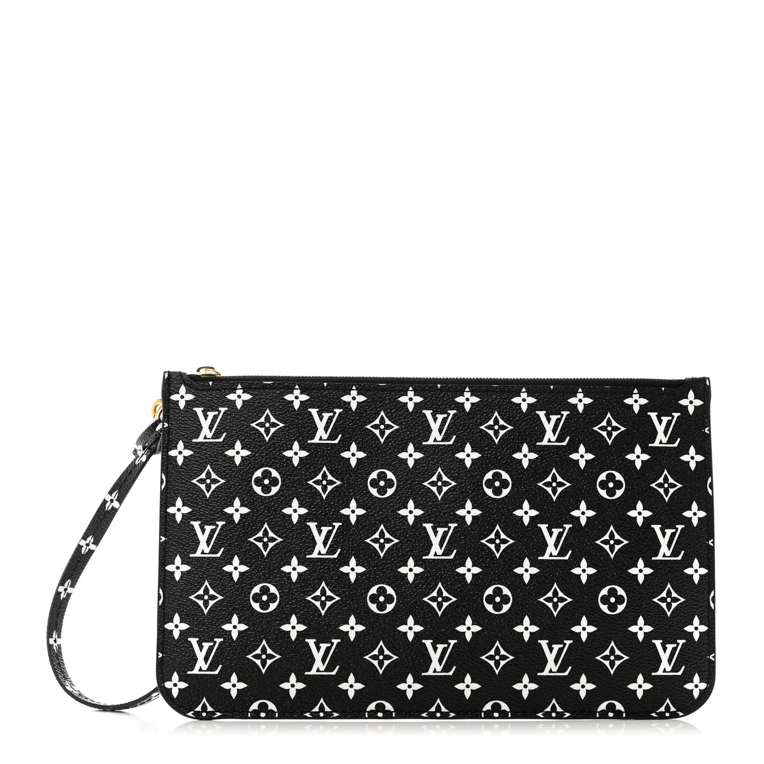 Louis Vuitton Monogram Giant Jungle Neverfull MM GM Pochette Black 1 of 6