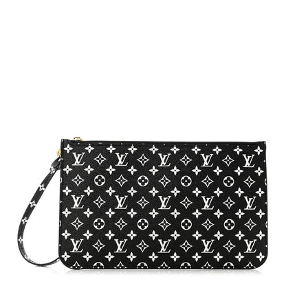 Louis Vuitton Monogram Giant Jungle Neverfull MM GM Pochette Black 1 of 6
