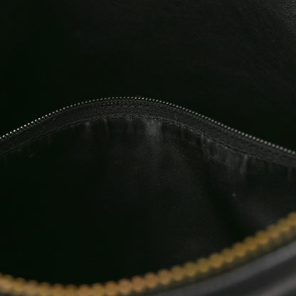 Chanel Lambskin Vertical Quilted Tassel Camera Case Black 9 of 9