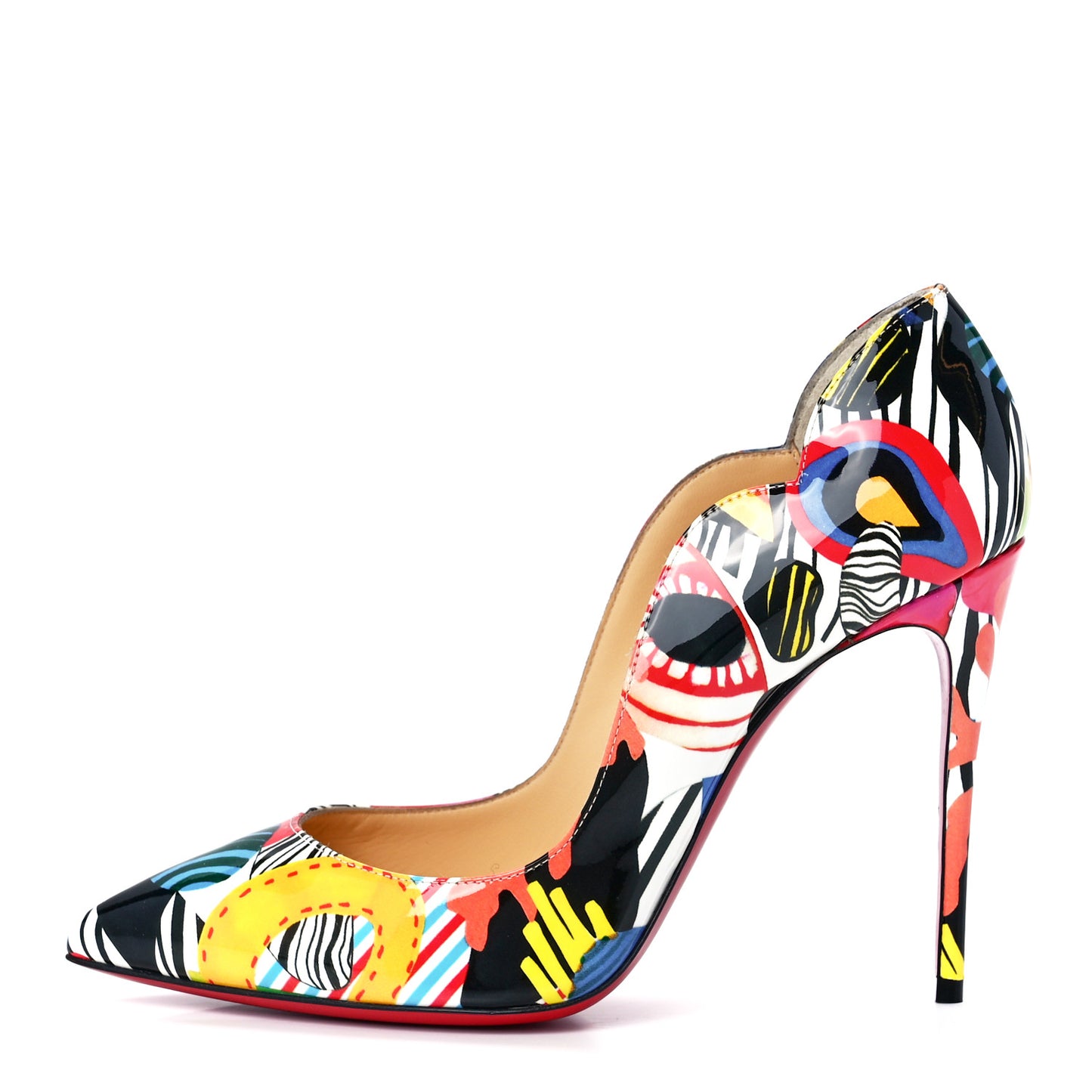 Patent Sapeur Hot Chick 100 Pumps 36.5 Multicolor