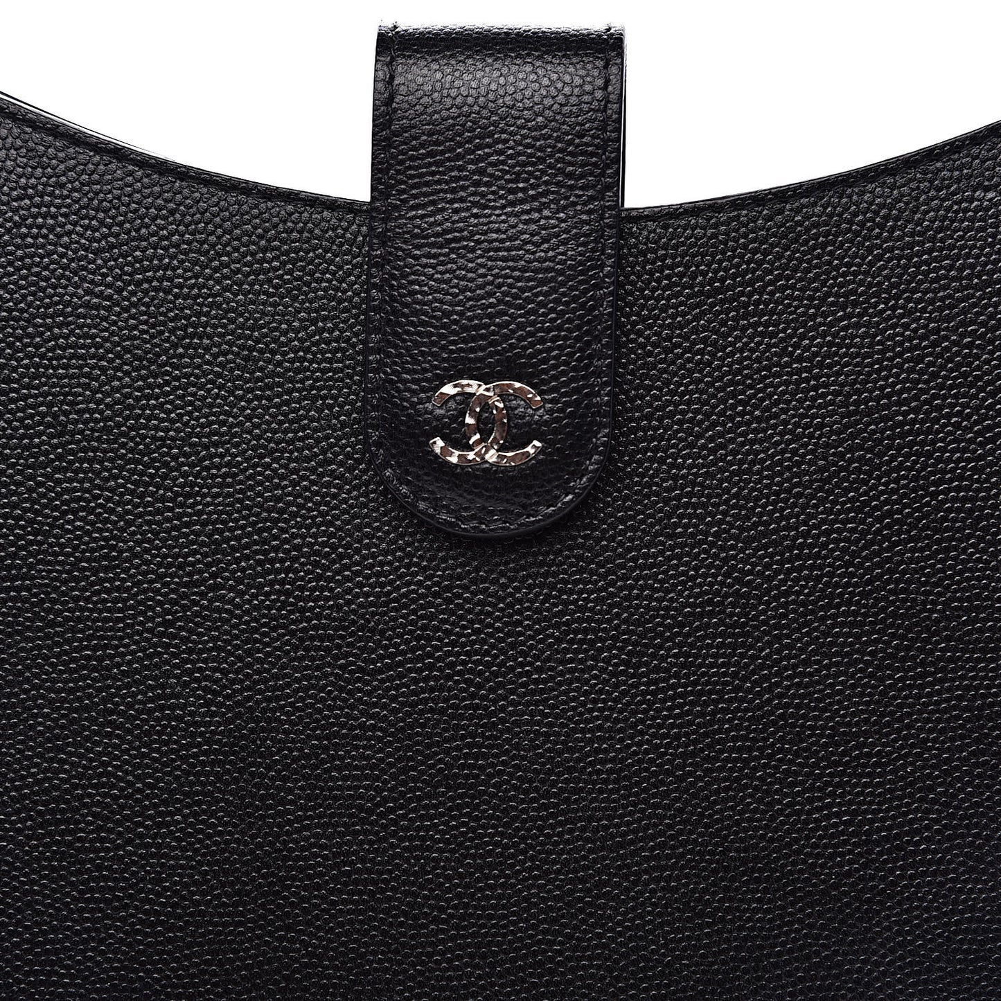 Caviar iPad Case Crossbody Black