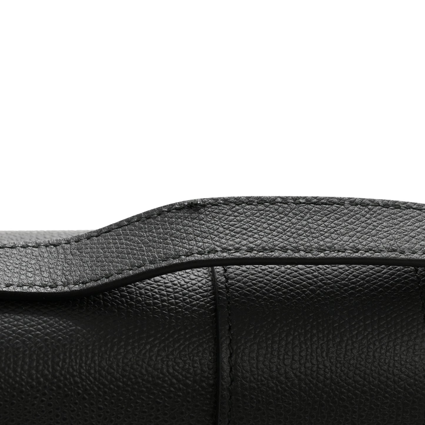 Grained Calfskin 30 Montaigne Flap Bag Black
