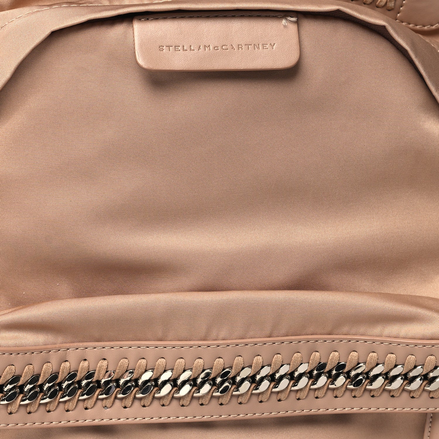 Stella McCartney Nylon Eco Alter Nappa Falabella Backpack Powder 7 of 11