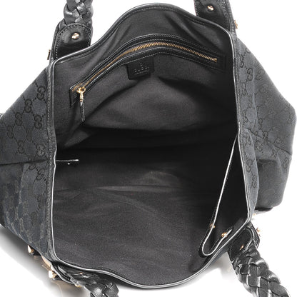 Gucci Monogram Medium Pelham Shoulder Bag Black 9 of 9
