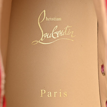 Christian Louboutin Veau Velours Strass Mens Louis P Flat Sneakers 42.5 Loubi 7 of 12