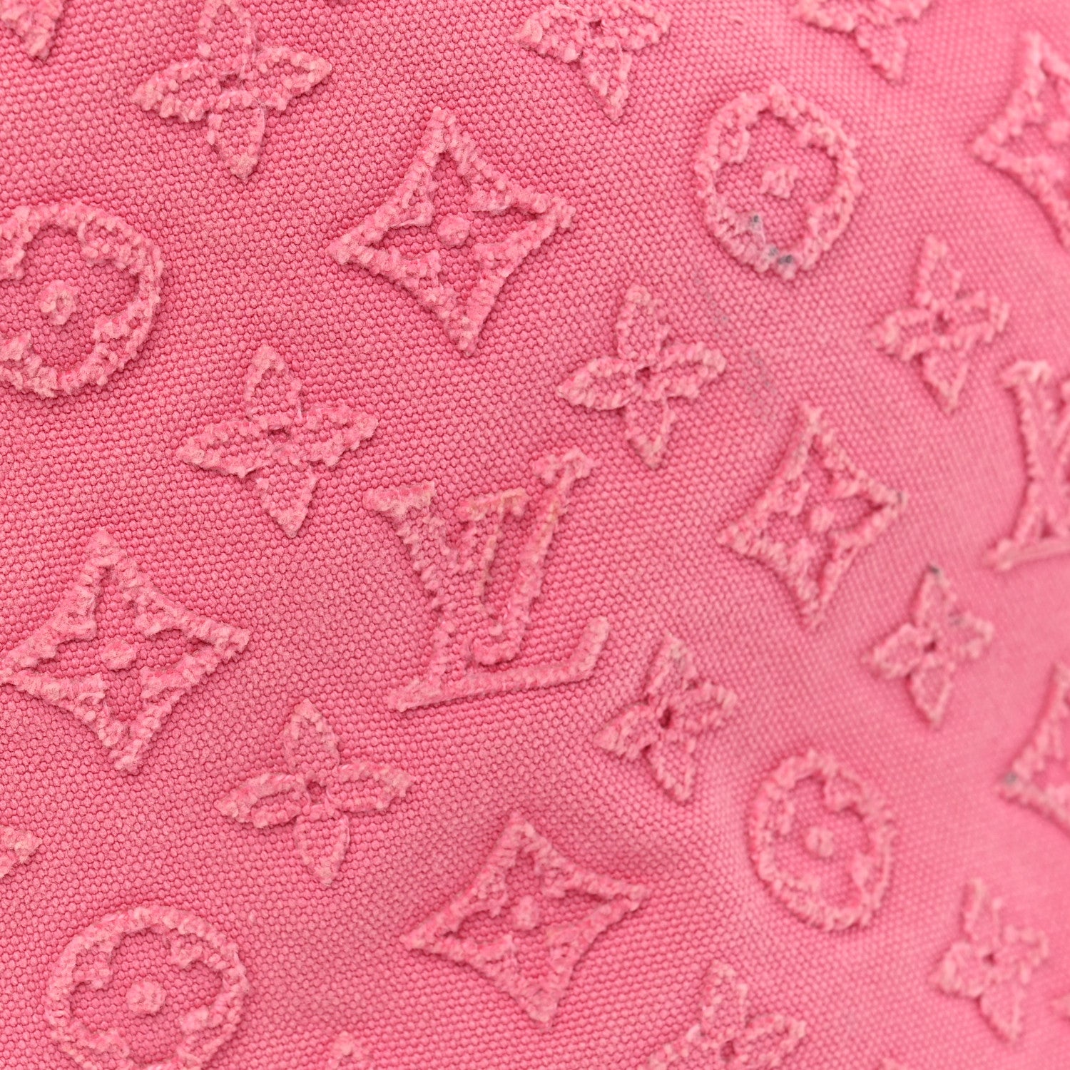 Louis Vuitton Monogram Denim Neverfull MM Rose 11 of 12